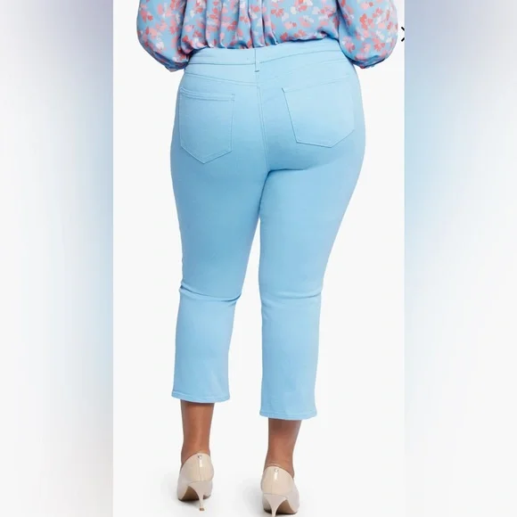 NYDJ Marilyn Ankle Straight Leg Jeans. Size 14W - Picture 3 of 16